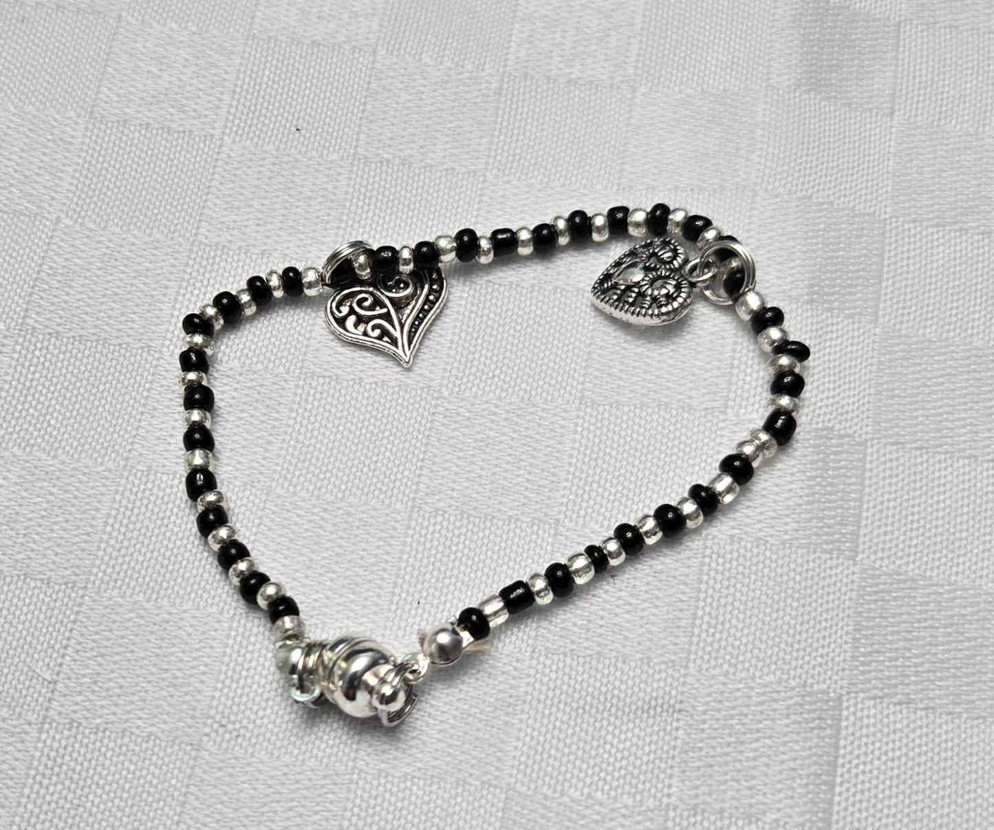 Silver Hearts Set