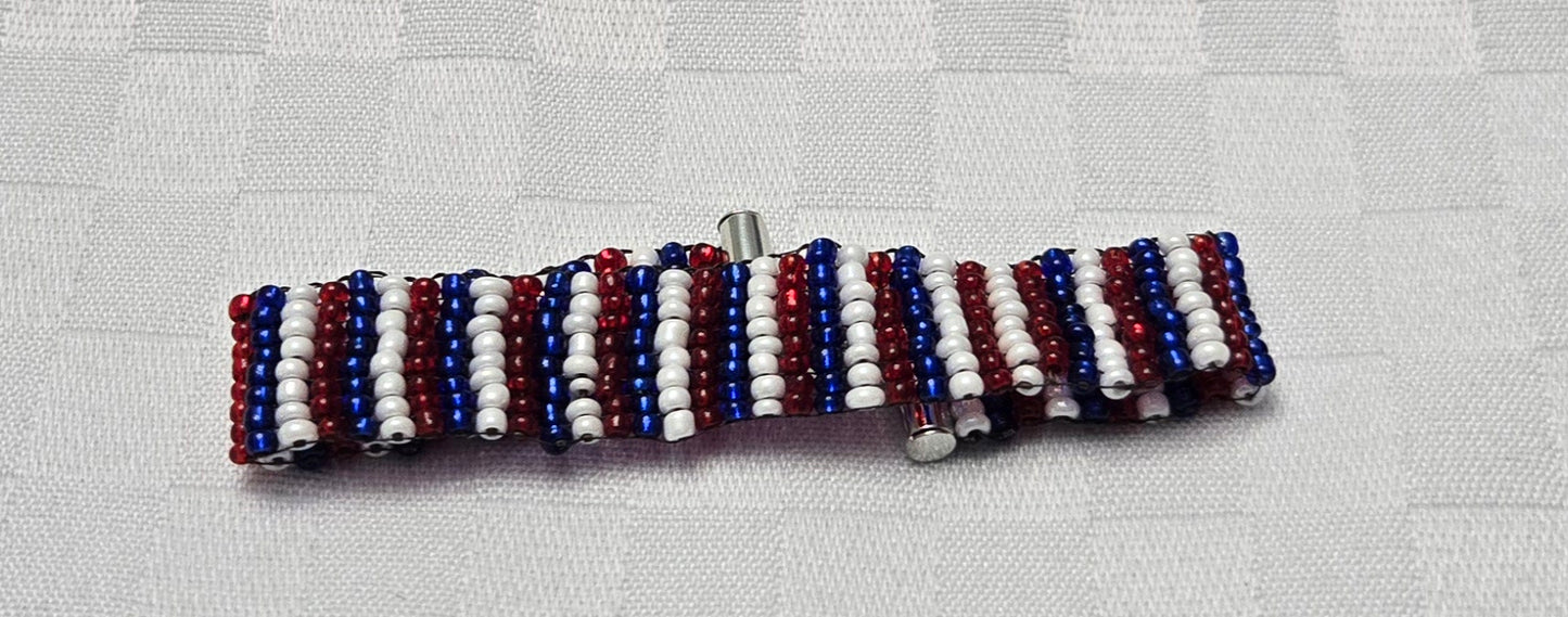 Red, White and Blue Bracelet