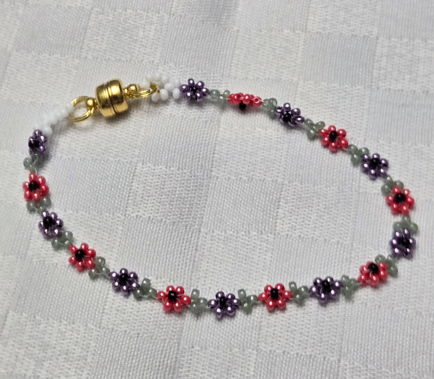 Mini Red and Purple Poppy Set