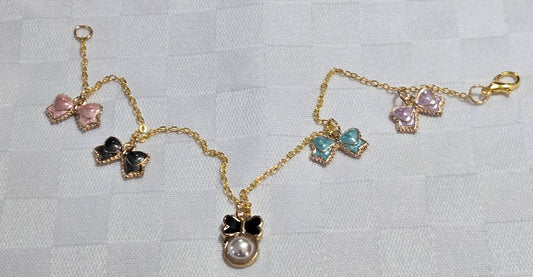 Bow Charm Bracelet