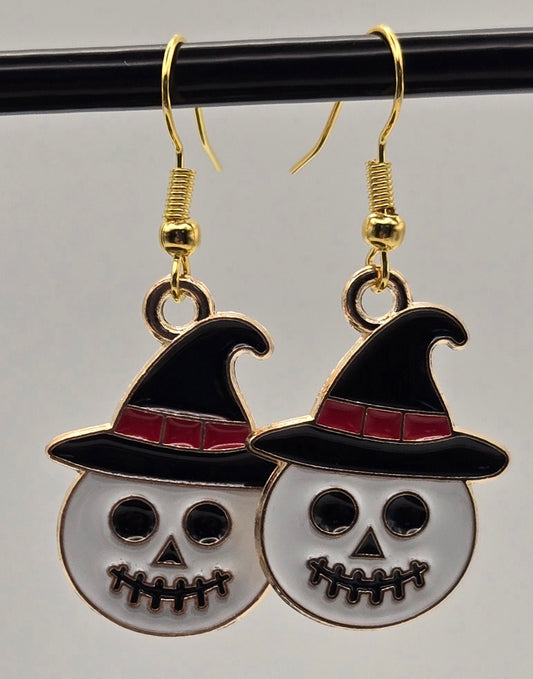 Snowman Earrings